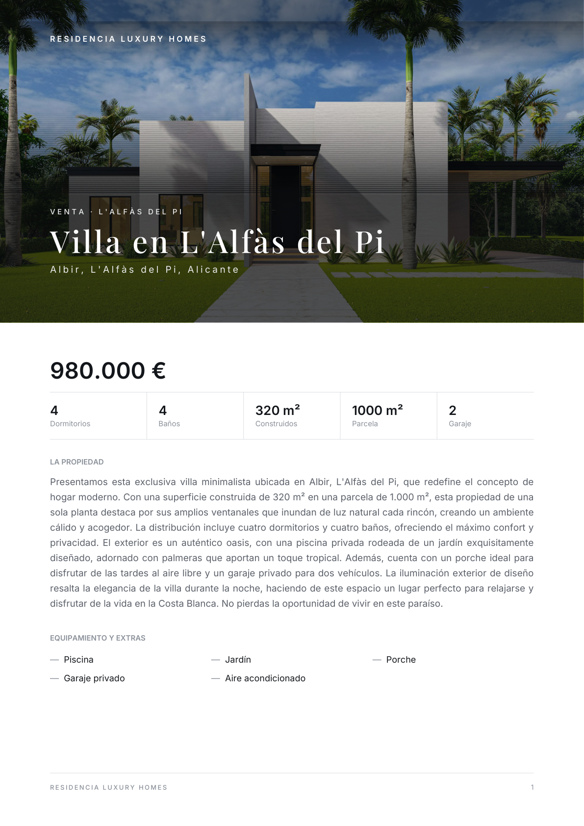 Página 1 de la ficha en PDF